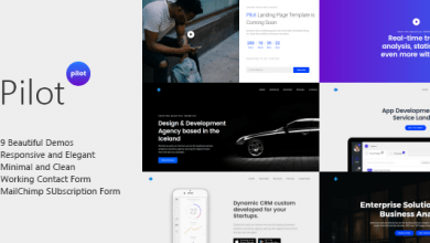 Photo of [Download-S2] Pilot - Multipurpose Landing Page Template