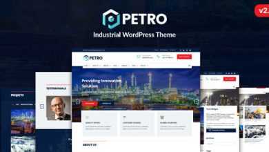Photo of [Download-S2] Petro v2.1.9 - Industrial WordPress Theme