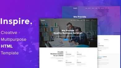 Photo of [Download-S2] Inspire. - Creative Multipurpose HTML template