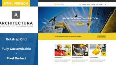 Photo of [Download-S2] Architectura - Construction HTML Template