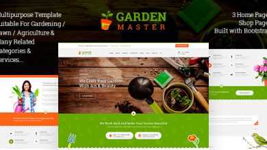 Photo of [Download-S2] Garden Master - HTML Templates