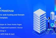 Photo of [Download-S2] Hostinza - Isometric Web Hosting, Domain and WHMCS Html Hosting Template