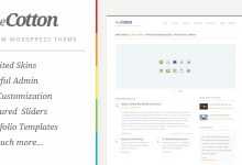 Photo of [Download-S2] The Cotton v1.3.0 - Powerful Minimalistic WordPress Theme