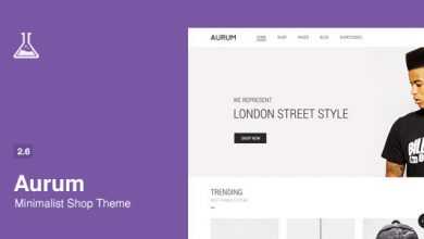 Photo of [Download-S2] Aurum v2.6 - Themeforest Minimalist Shopping Theme