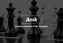 Photo of [Download-S2] Anik - Personal Portfolio Template