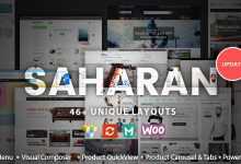 Photo of [Download-S2] SAHARAN v1.1.3 - Responsive WordPress Theme