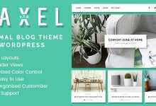 Photo of [Download-S2] Baxel v1.3 - Minimal Blog Theme for WordPress