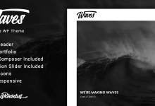 Photo of [Download-S2] Waves v1.0.1 - Fullscreen Video One-Page WordPress Theme