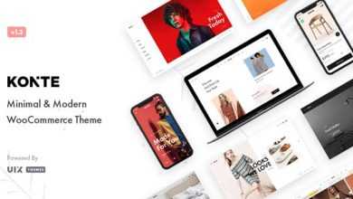 Photo of [Download-S2] Konte v1.4.1 - Minimal & Modern WooCommerce Theme