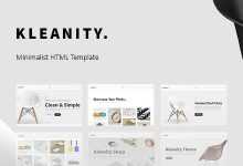 Photo of [Download-S2] Kleanity - Minimalist HTML Template / Creative Portfolio