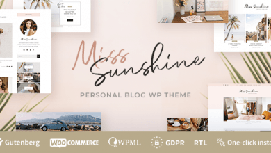 Photo of [Download-S2] Miss Sunshine v1.0.0 - Lifestyle & Beauty Women Blog