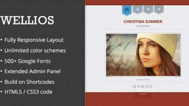 Photo of [Download-S2] Wellios - Themeforest Responsive VCard Wordpress Theme