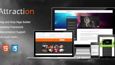 Photo of [Download-S2] Attraction v1.0 - Responsive WordPress Landing Page Theme