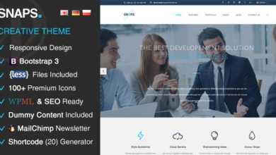 Photo of [Download-S2] Snaps v1.0.7 - Themeforest Creative Wordpress Theme