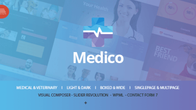 Photo of [Download-S2] Medico v1.0.5 - Medical & Veterinary WP Theme
