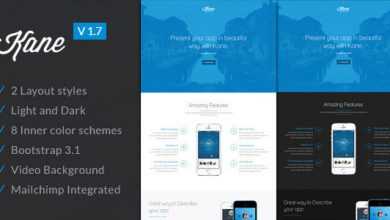Photo of [Download-S2] Kane - Responsive Bootstrap 3 App Landing Page