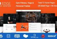 Photo of [Download-S2] Gym Edge v3.5 - Gym Fitness WordPress Theme