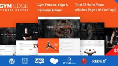 Photo of [Download-S2] Gym Edge v3.5 - Gym Fitness WordPress Theme