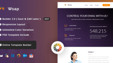 Photo of [Download-S2] Wsap - Responsive Email and Newsletter Template