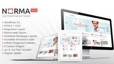 Photo of [Download-S2] NORMA v1.3 - Clean & Responsive WordPress Theme