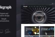 Photo of [Download-S2] Telegraph v1.0.1 - Creative WordPress Blog Theme