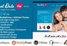 Photo of [Download-S2] Sweet Date - Themeforest More than a Wordpress Dating Theme