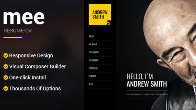 Photo of [Download-S2] MEE v1.7.0 - Responsive Resume / CV WordPress Theme