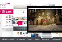 Photo of [Download-S2] Picasso - Themeforest One Page HTML5 Template
