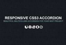 Photo of [Download-S1] CSS3 Vertical & Horizontal Accordion