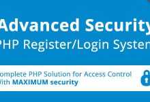 Photo of [Download-S1] Advanced Security - PHP Register/Login System