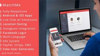 Photo of [Download-S1] MatchMe - Complete Dating Script v1.8