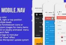 Photo of [Download-S1] MOBILE.NAV v1.5.3 - Responsive menu wordpress plugin