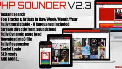Photo of [Download-S1] PHP SOUNDER V2.3 – Music Search Engine