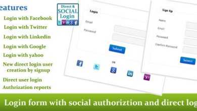 Photo of [Download-S1] Social and Direct Login