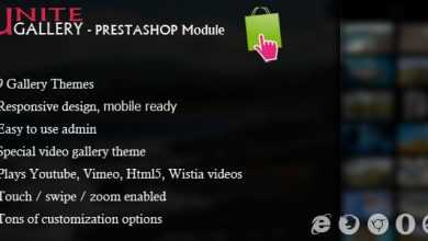 Photo of [Download-S1] Unite Gallery - Prestashop Module