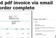 Photo of [Download-S1] Opencart Send pdf invoice via email on order Complete