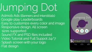 Photo of [Download-S1] Jumping Dot - Admob + Leaderboards + Share