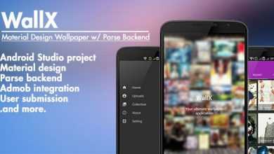 Photo of [Download-S1] WallX: Material Design Wallpaper & Parse Backend