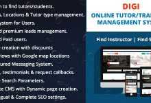 Photo of [Download-S1] Digi Online Tutor/Trainings Management System