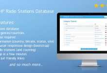 Photo of [Download-S1] PHP Radio Stations Database