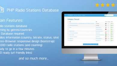 Photo of [Download-S1] PHP Radio Stations Database