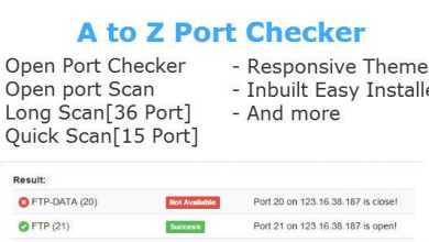 Photo of [Download-S1] A to Z Port Checker