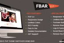Photo of [Download-S1] FBar - Responsive PHP Theme Switcher Demo Bar