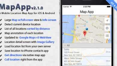 Photo of [Download-S1] MapApp - iOS and Android Mobile Location Map App