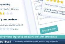 Photo of [Download-S1] StarReviews - Ajax & jQuery rating and review form