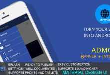 Photo of [Download-S1] My Web App - Material Design UI - AdMob