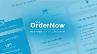 Photo of [Download-S1] OrderNow - Responsive Order Form