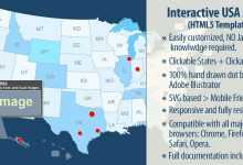 Photo of [Download-S1] Interactive USA Map - HTML5