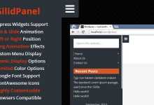 Photo of [Download-S1] GilidPanel - WordPress Sliding Panel Sidebar