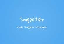Photo of [Download-S1] Snippeter - Code Snippets Manager